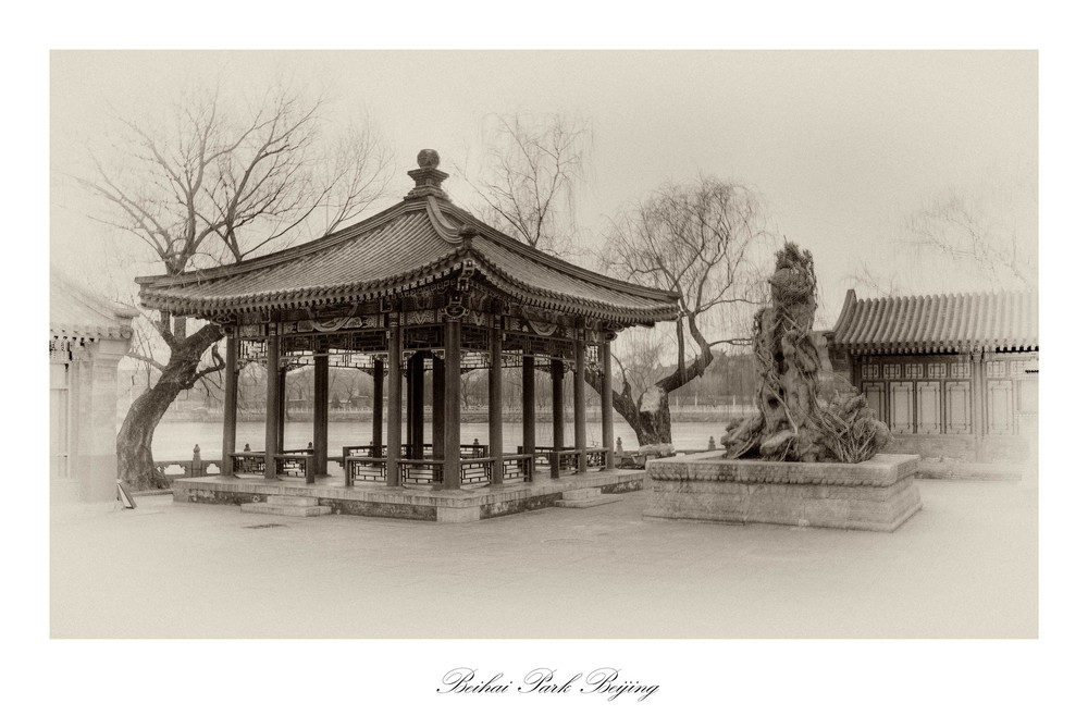 Beihai Park in Peking