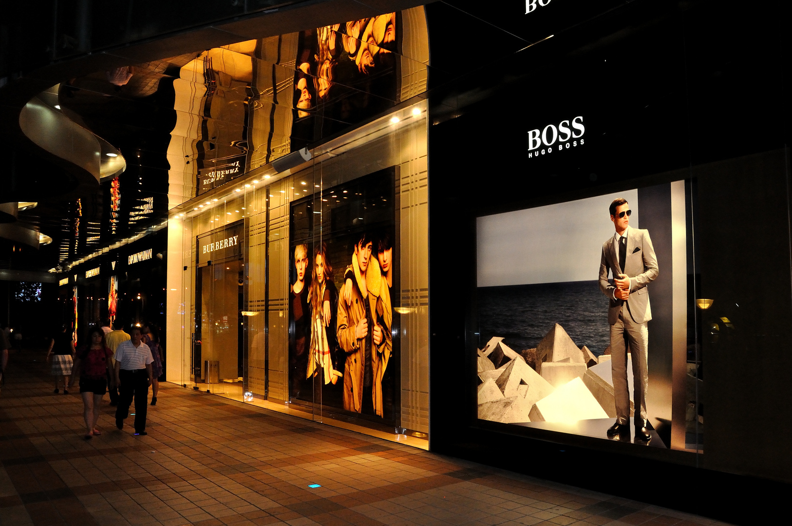 beijing 2010: boss, burberry, armani