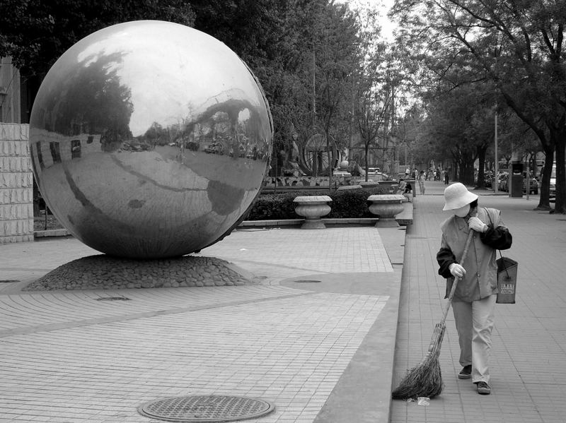 Beijing road-sweeper