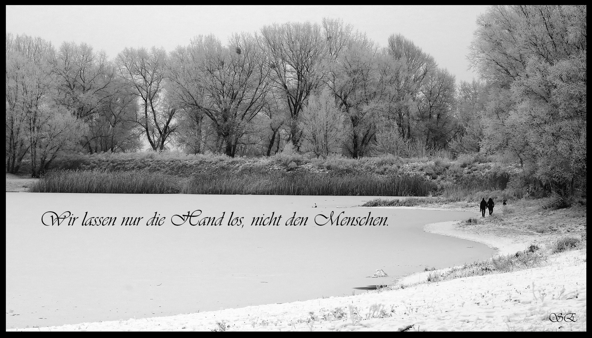 Beileidskarte Foto &amp; Bild | trauer, winter, schnee Bilder auf fotocommunity
