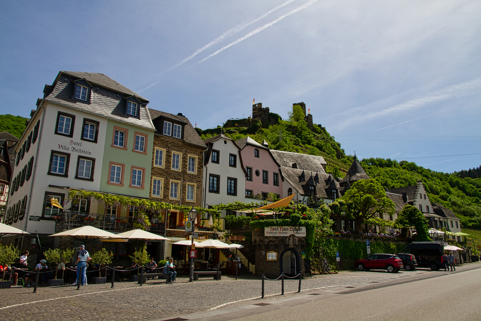 Beilstein an der Mosel mit der Burgruine Metternich