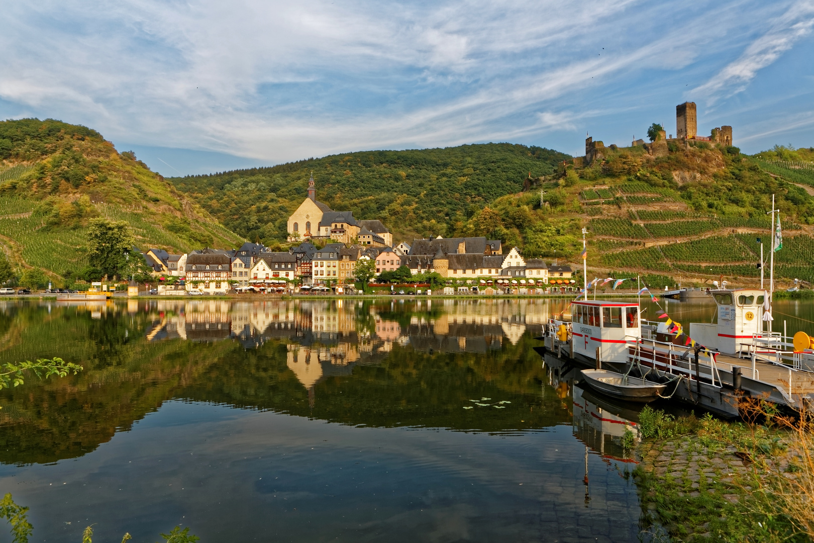 Beilstein die Perle der Mosel am Abend