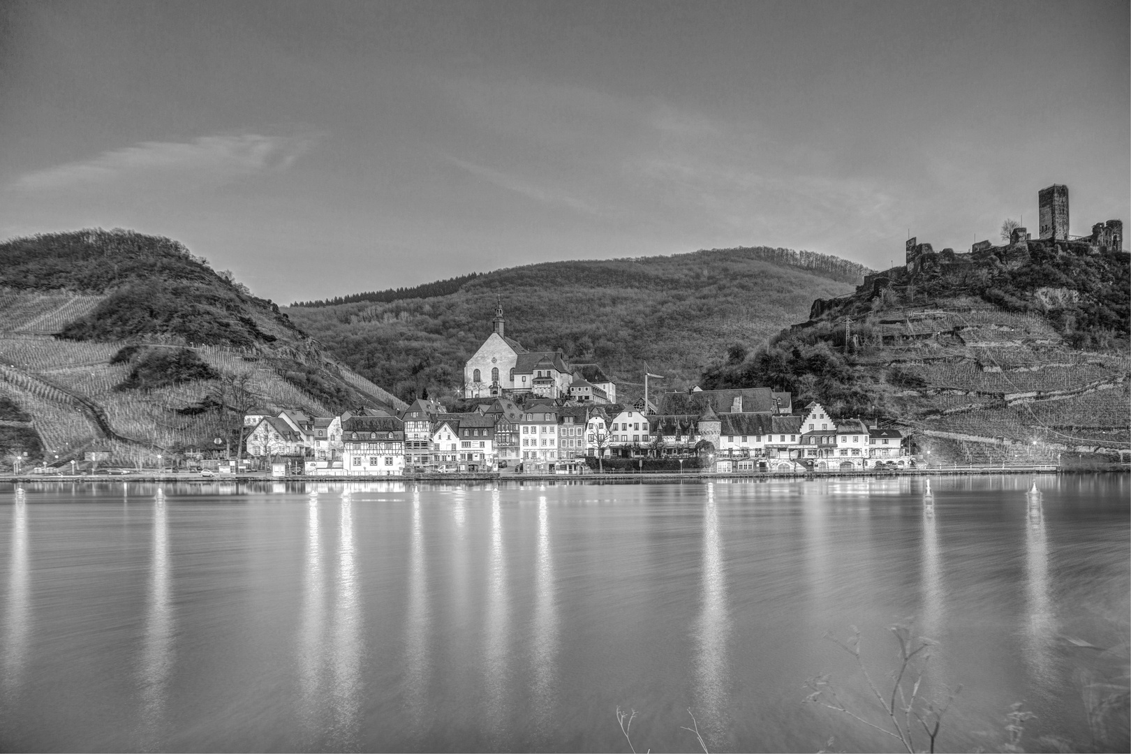 Beilstein "die Perle der Mosel" im Winter