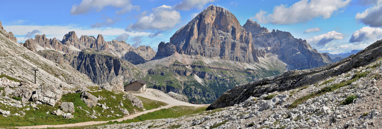 Beim Abstieg zum Averauhütte