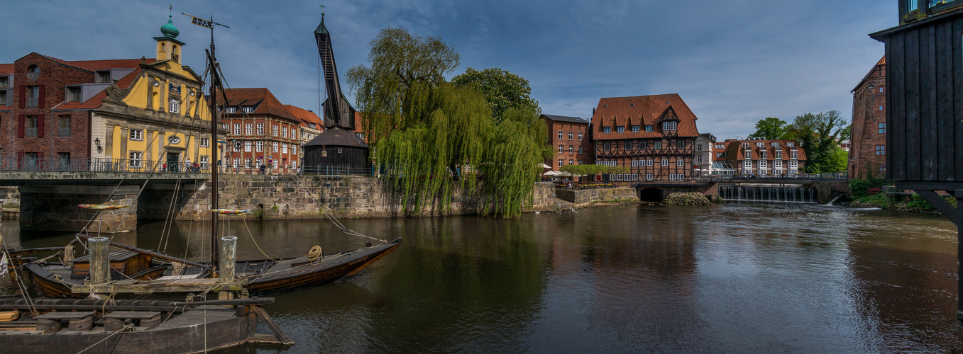 Beim alten Kran in Lüneburg