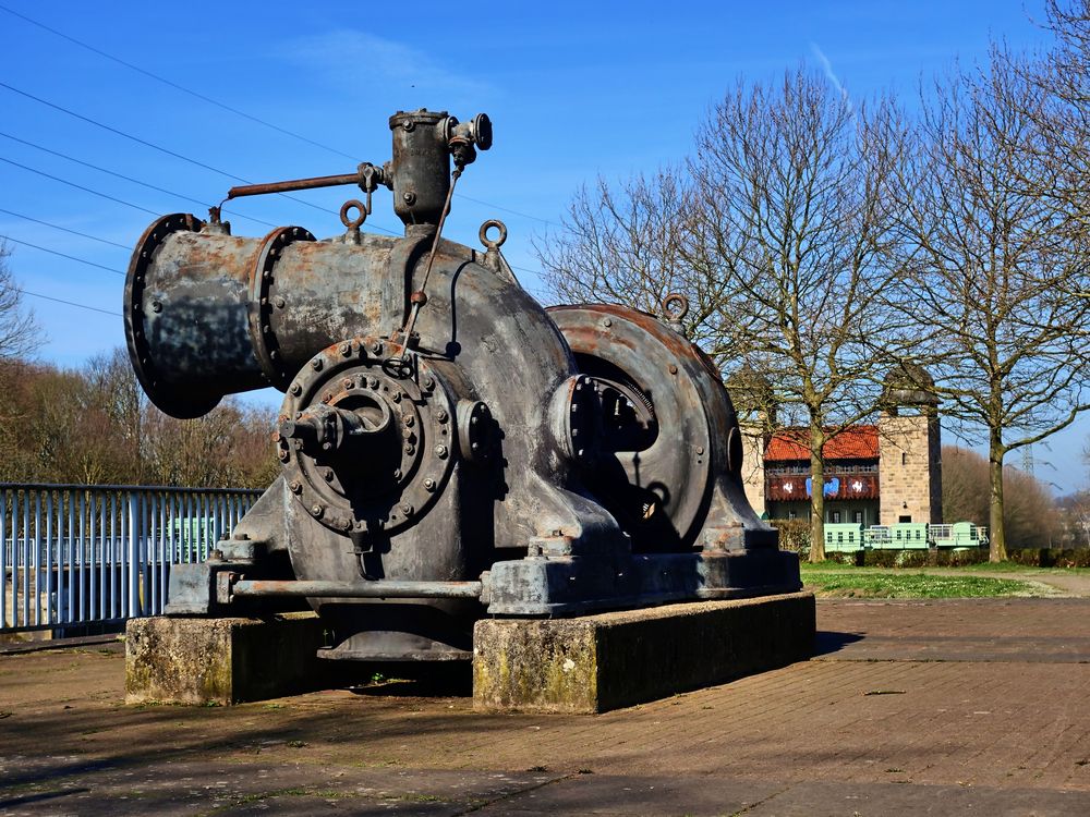 Beim alten Schiffshebewerk Henrichenburg in Waltrop