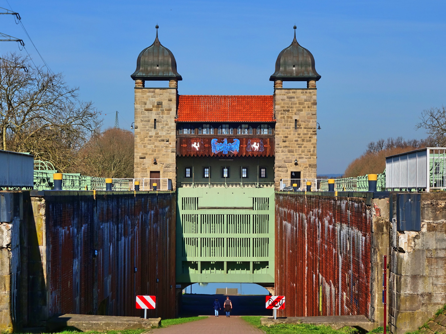 Beim alten Schiffshebewerk Henrichenburg in Waltrop