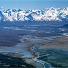 Beim Anflug auf Anchorage