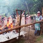 Beim ASADO,Grillen in Mendoza Argentinien