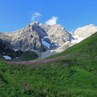 Beim Aufstieg zur Biberacher Hütte