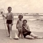 Beim Baden an der Ostsee