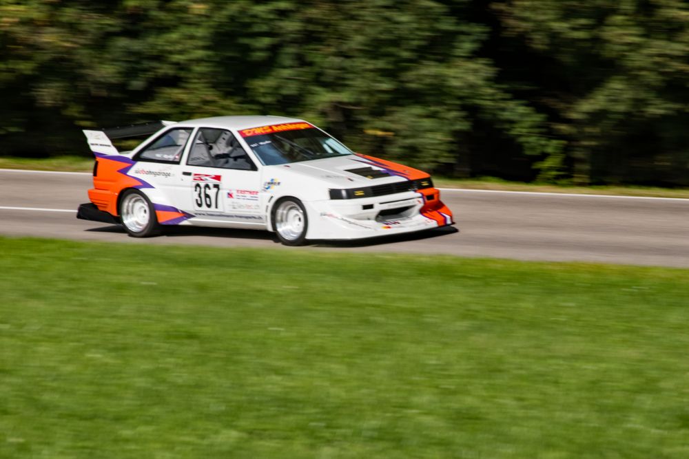 Beim Bergrennen Mickhausen - ein AE 86