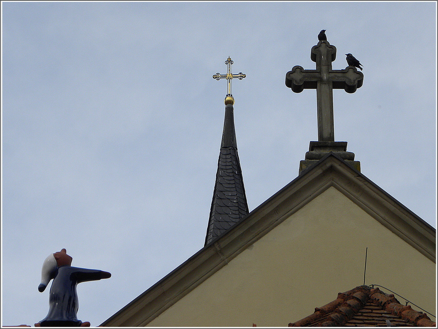 Beim Blick in den fränkischen Himmel...