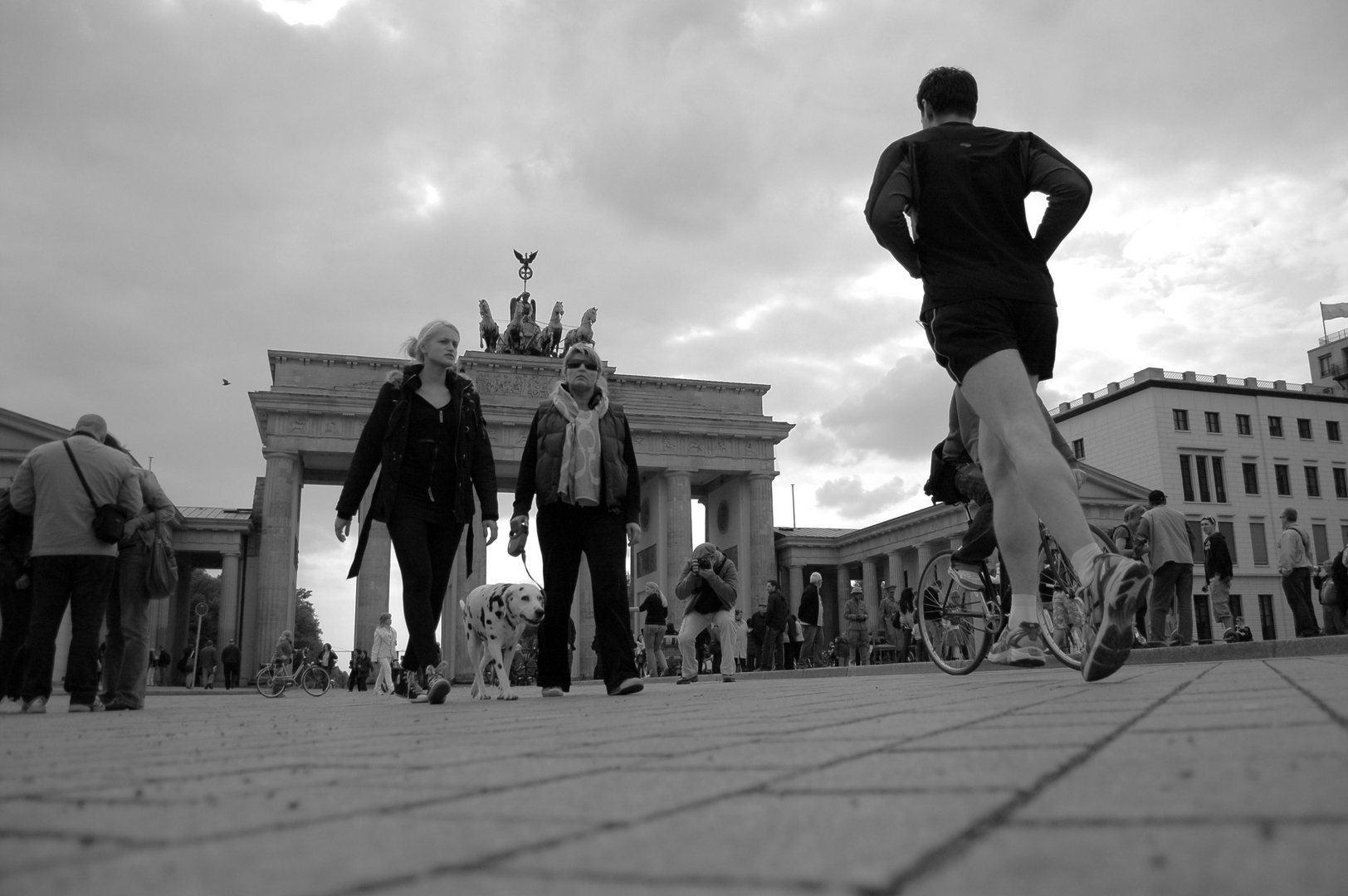 Beim Brandenburger Tor