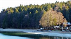 Beim Campingplatz