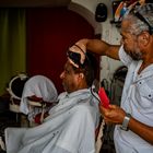 Beim Coiffeur in Mindelo