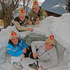 Beim Eistockschießen (Dorfschießen) in Mühen in Taufers