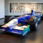 Beim F1 Rennstall Sauber in Hinwil. Trophäensammlung