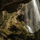 Beim Faller-Wasserfall in ...