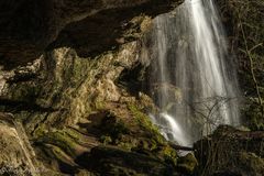 Beim Faller-Wasserfall in ...