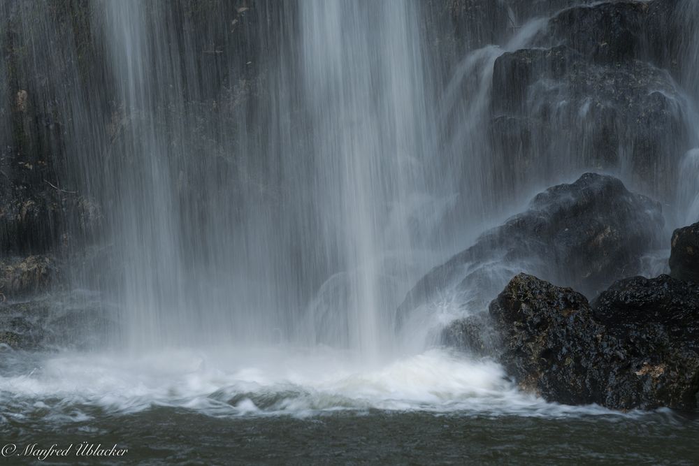 Beim Faller-Wasserfall in ...