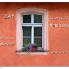 Beim Fenster ...