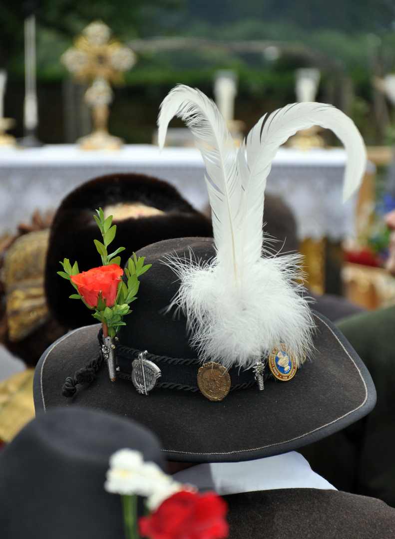 Beim Festgottesdienst in Murnau