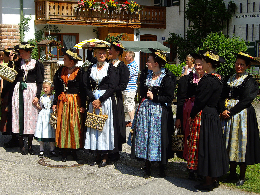 Beim Festumzug