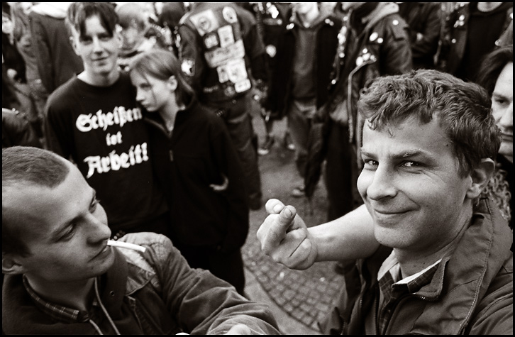 Beim Fotografieren fremder Personen ist ein freundliches Auftreten des Fotografen stets hilfreich