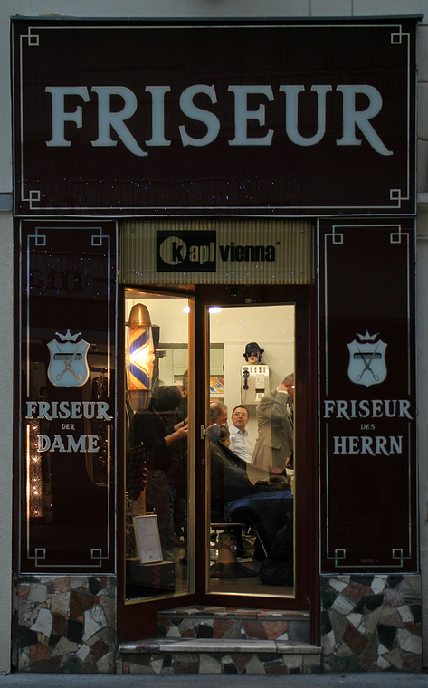 Beim Friseur