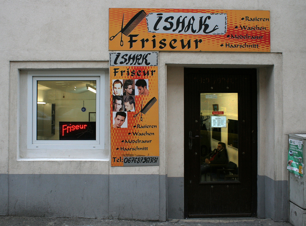 Beim Friseur