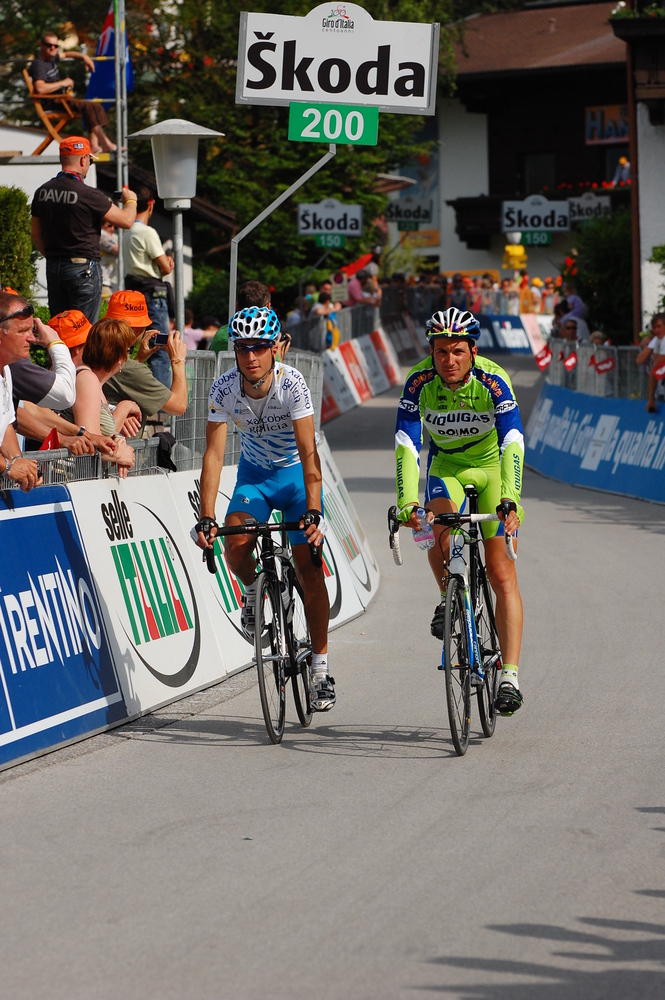 Beim Giro gestern in Österreich