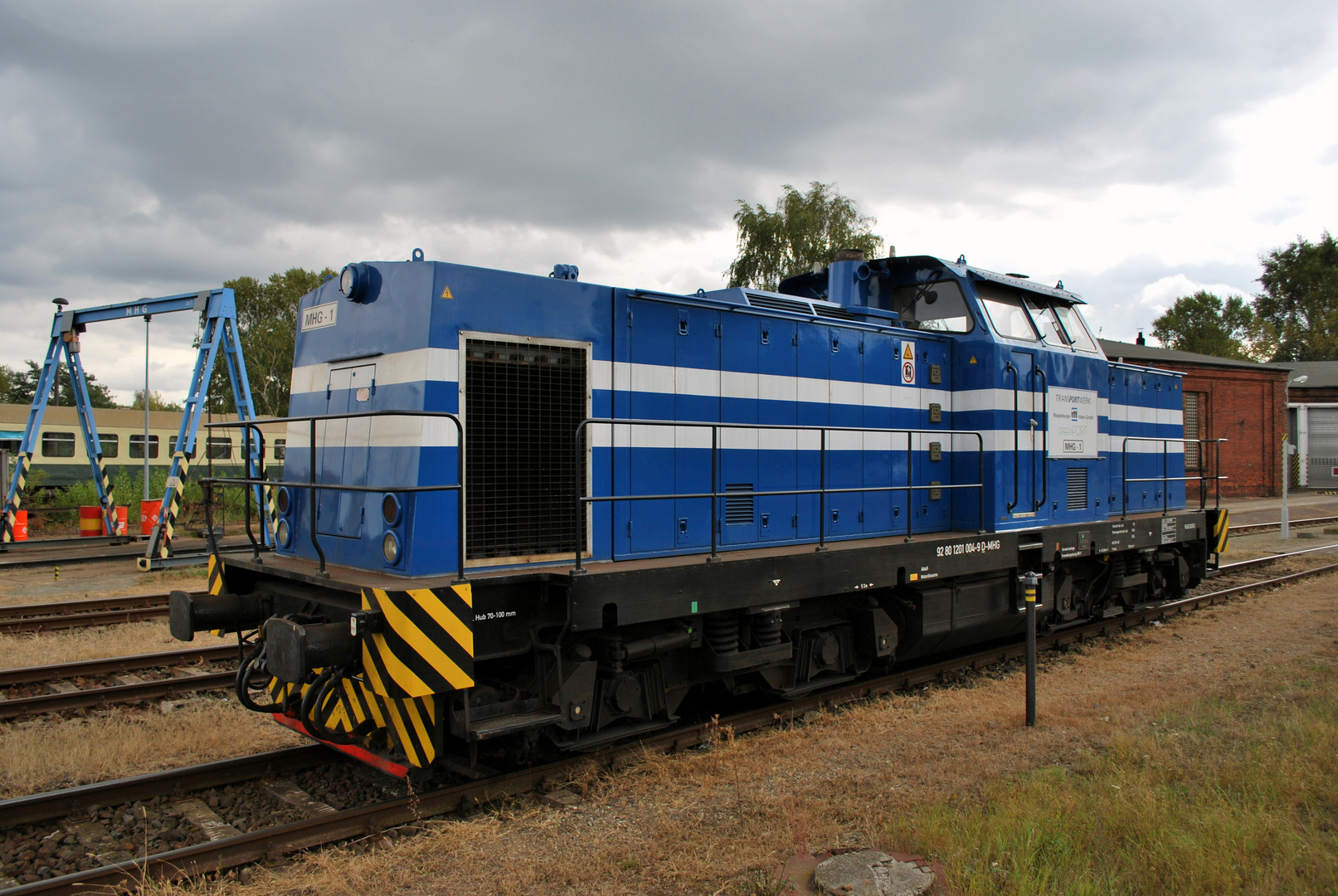 Beim Herbstfest der Magdeburger Eisenbahnfreunde e.V. 22.09.2012