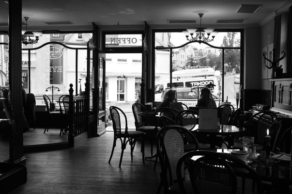 .....beim Kaffee, auf der Insel Rügen....