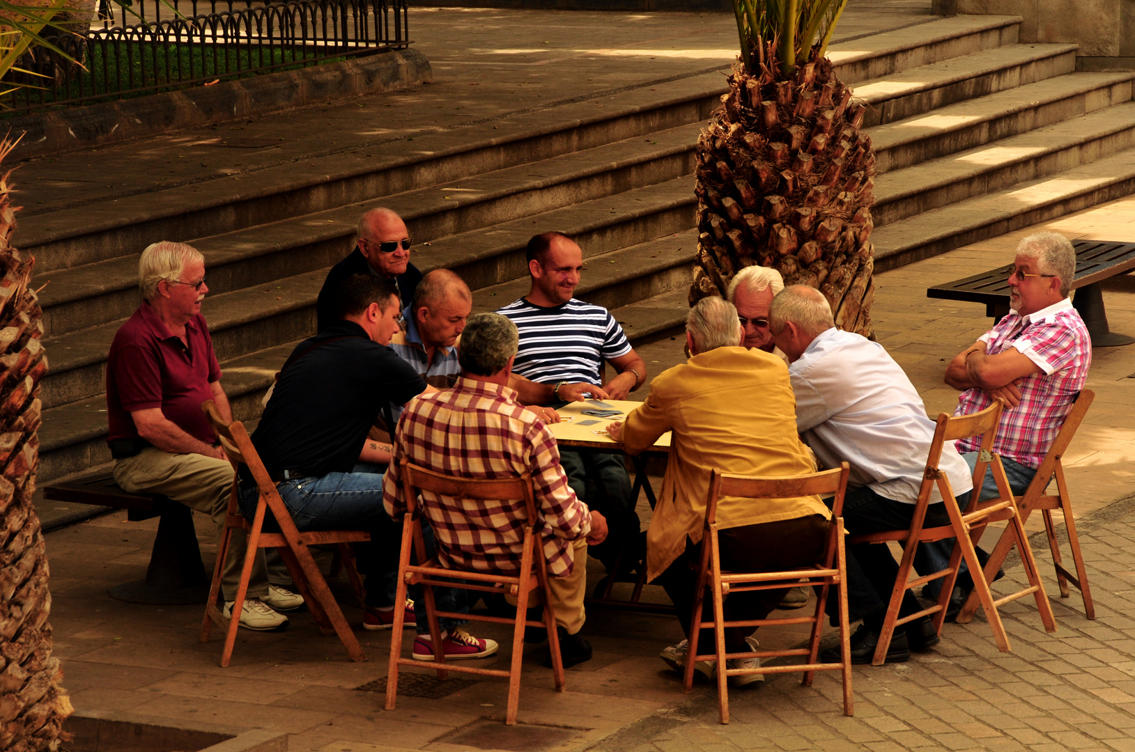 Beim Kartenspiel, Garachico