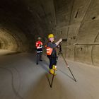 Beim Knipsen im Tunnel XFEL