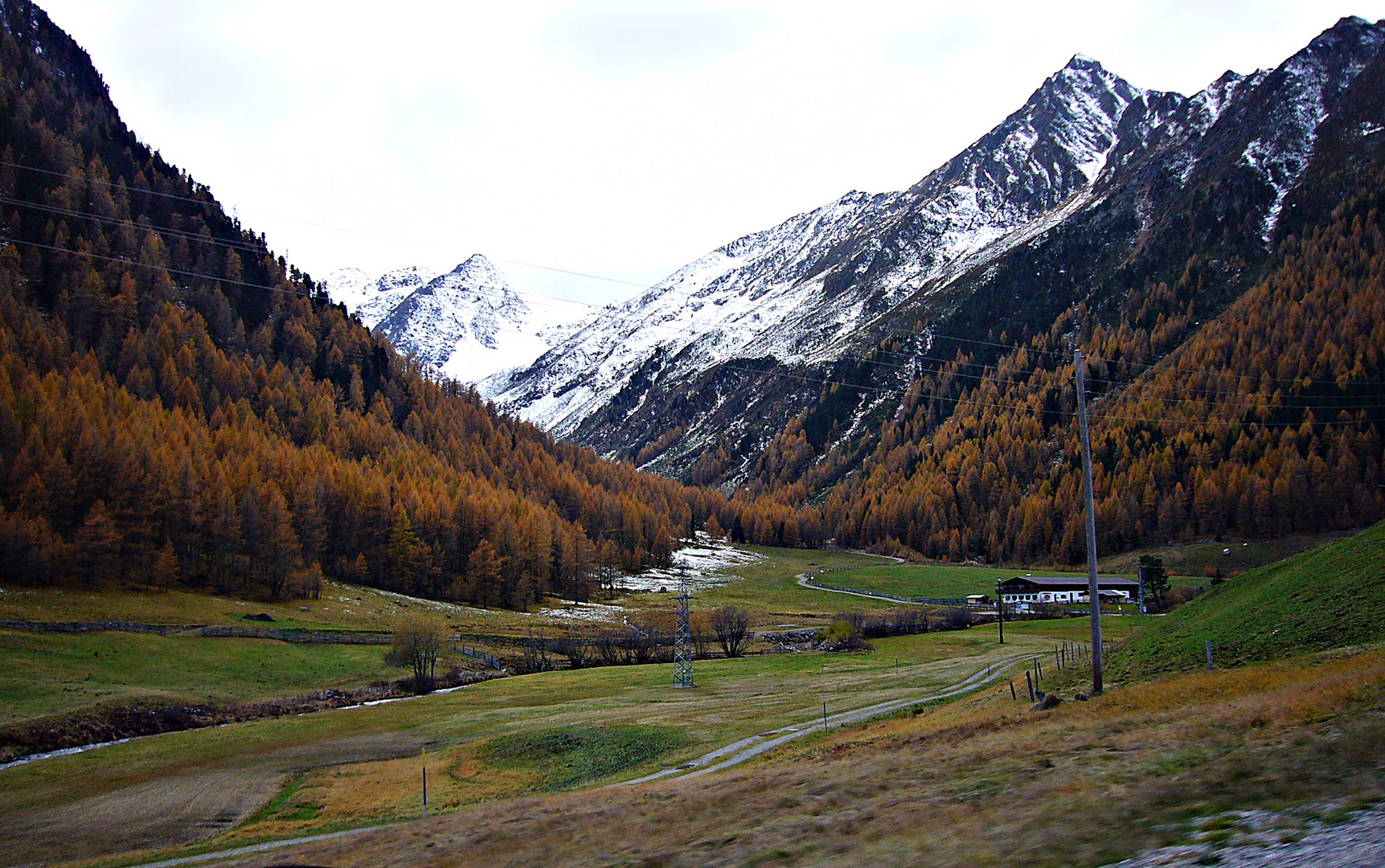 Beim Kühtai in Österreich