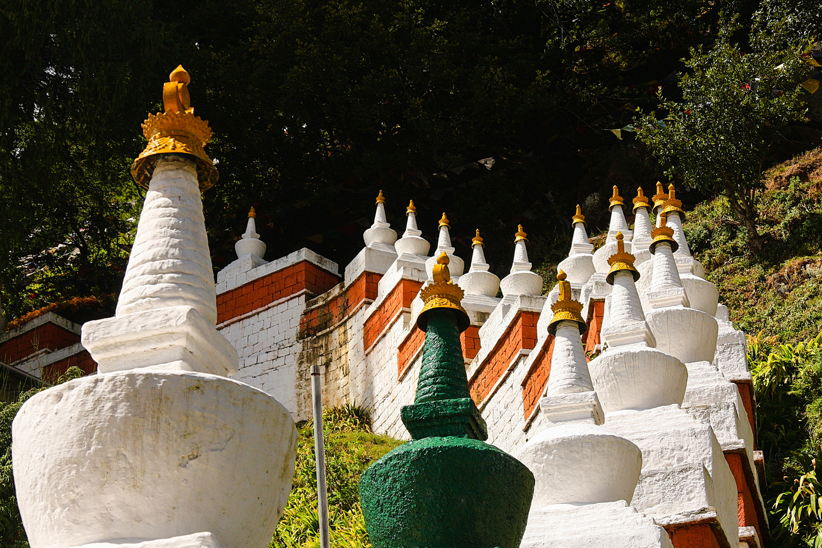 Beim Kurje-Lhakhang (Kloster)