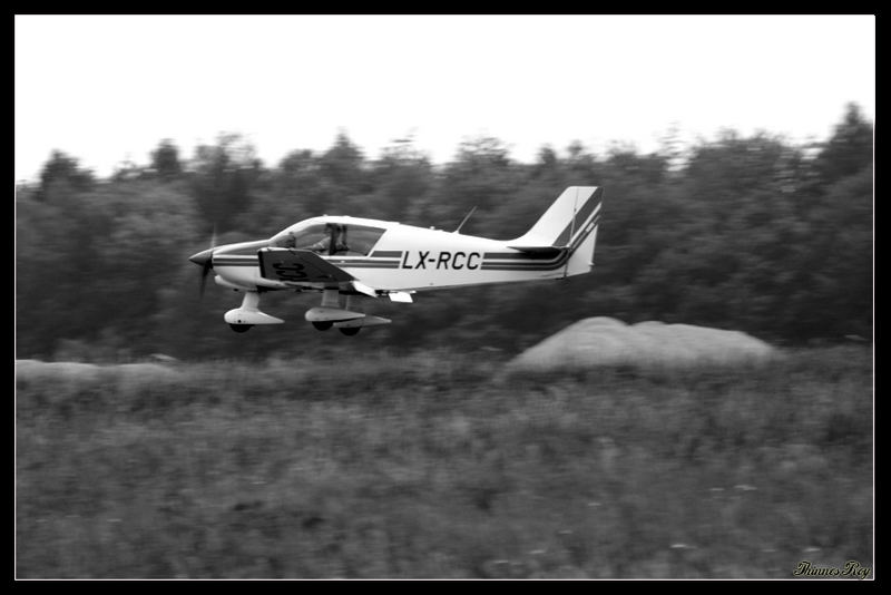 Beim Landeanflug