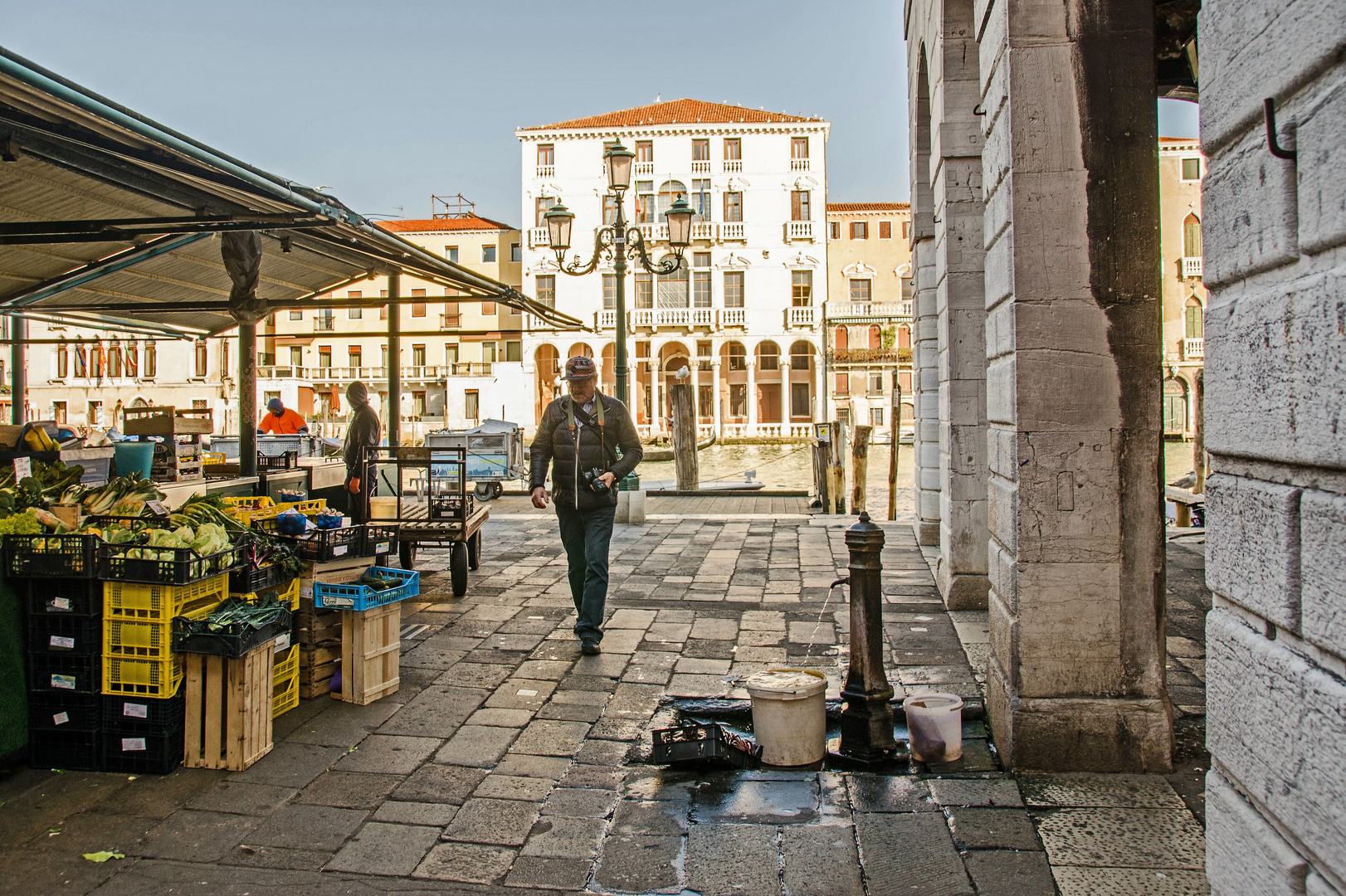 Beim Markt