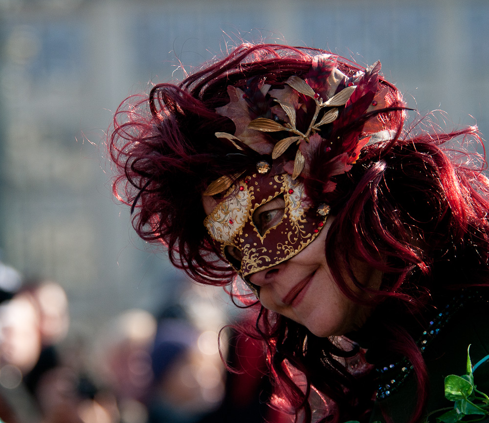 beim Maskenzauber an der Alster