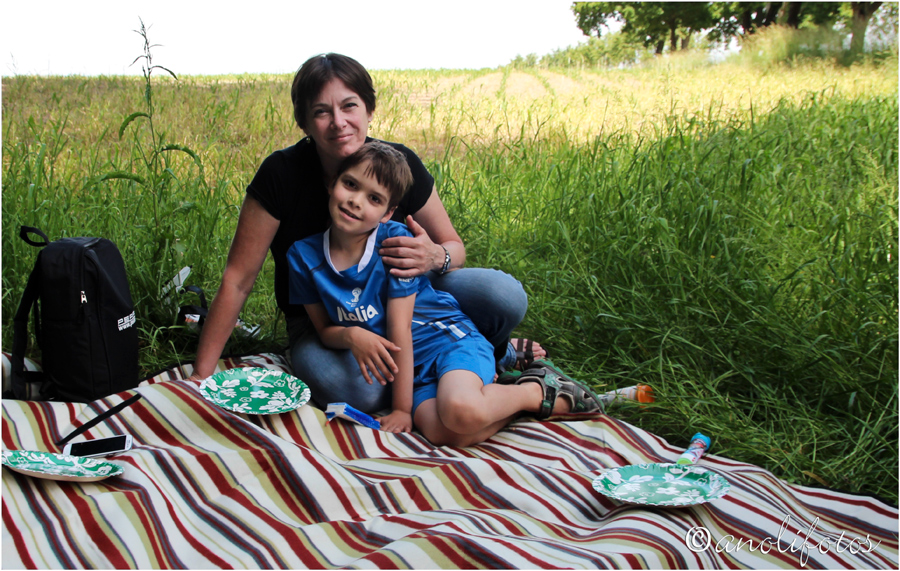 Beim Pfingstpicknick