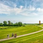 Beim Pilsumer Leuchtturm