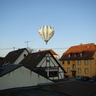 Beim Rasieren vor 7 Uhr herangeschwebt