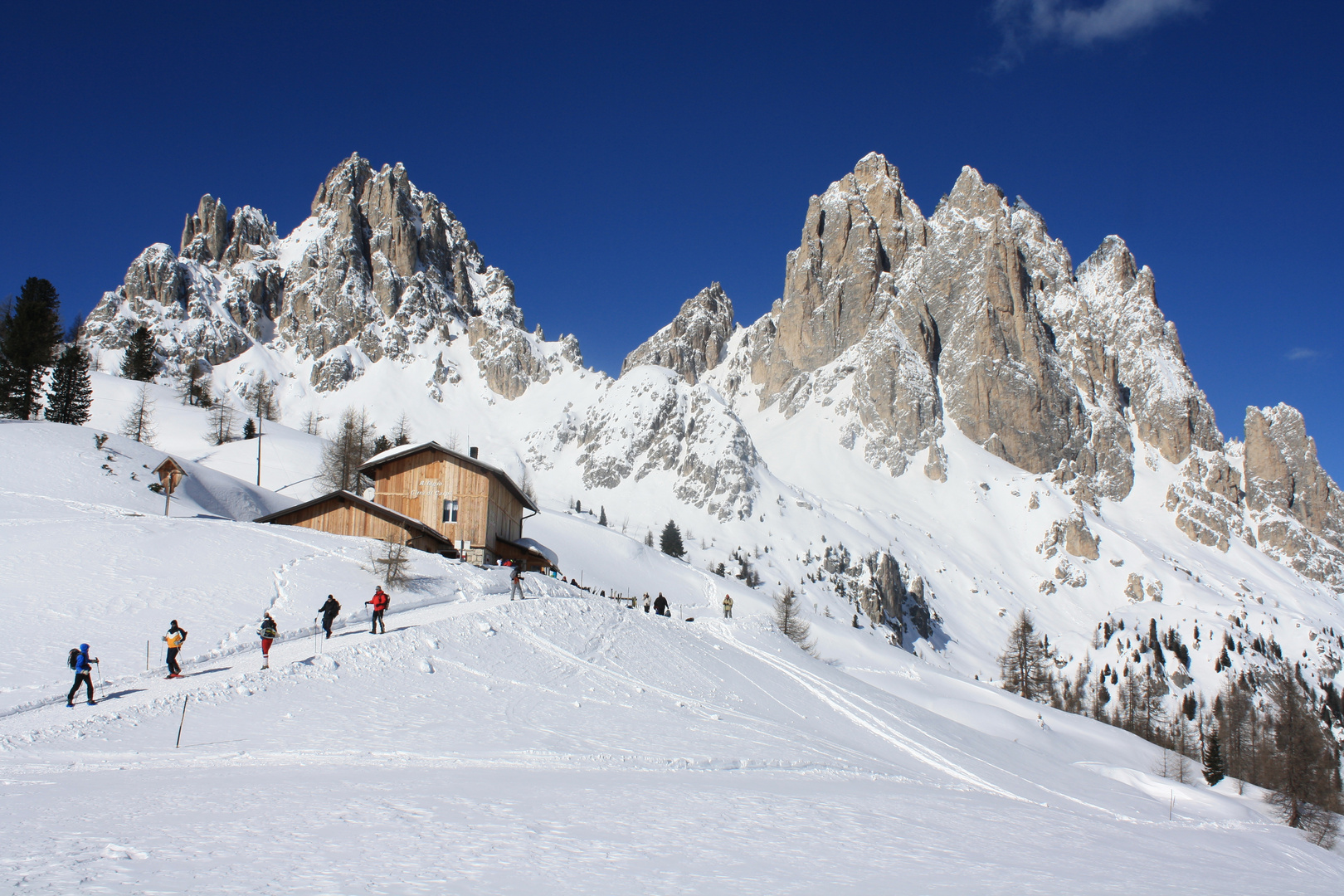 beim Rifugio Città di Carpi