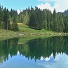 Beim Rückweg kommen wir wieder am Herzsee vorbei