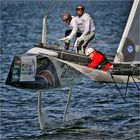 Beim Sailing Cup darf auch ein Gast mitsegeln, aber ...