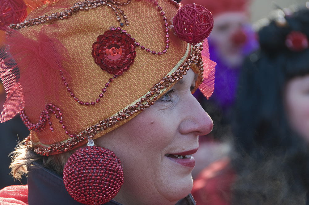 Beim Samba-Karneval in Bremen