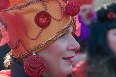 Beim Samba-Karneval in Bremen