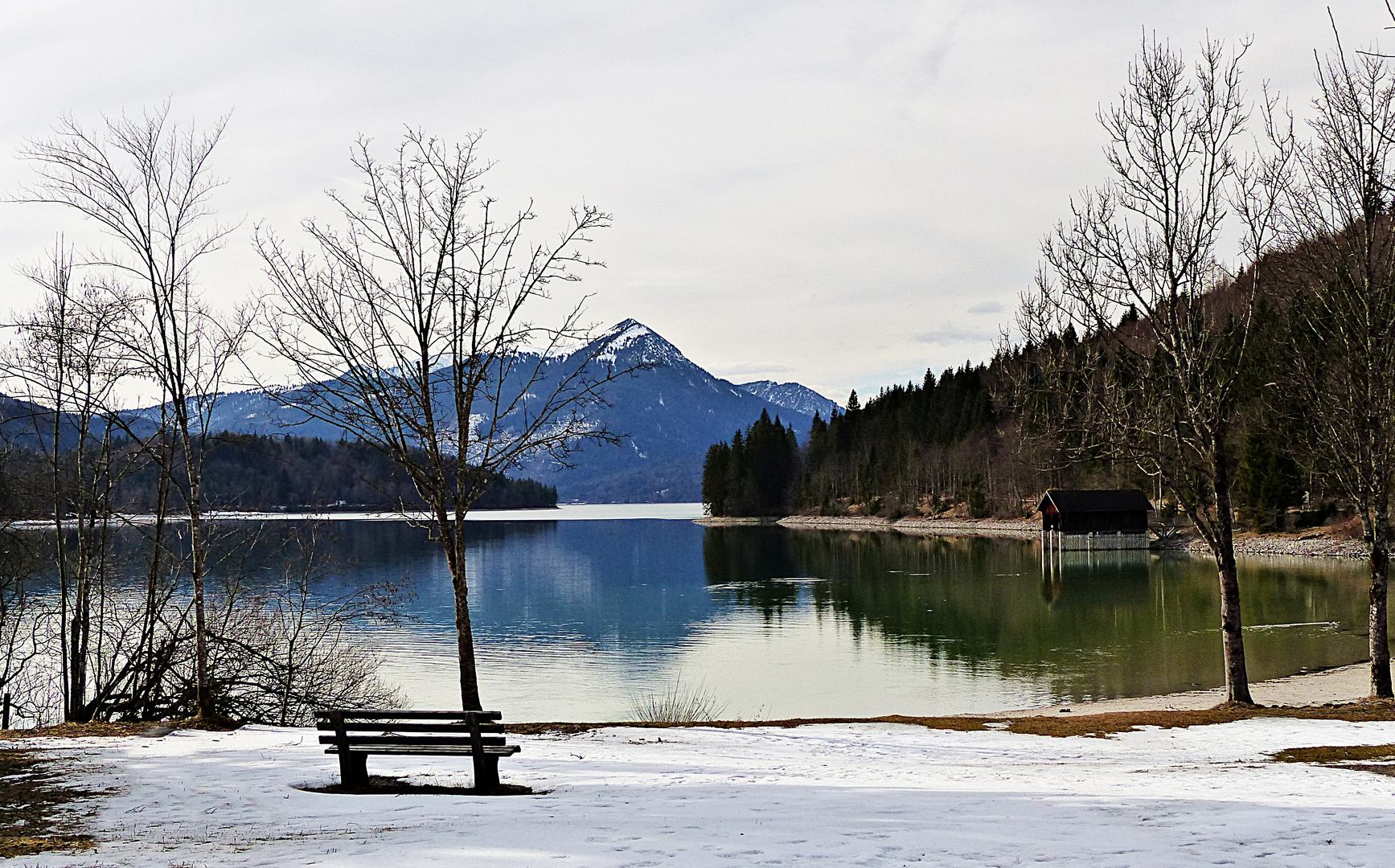 Beim schönen Walchensee